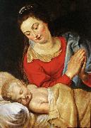 RUBENS, Pieter Pauwel Virgin and Child oil painting artist